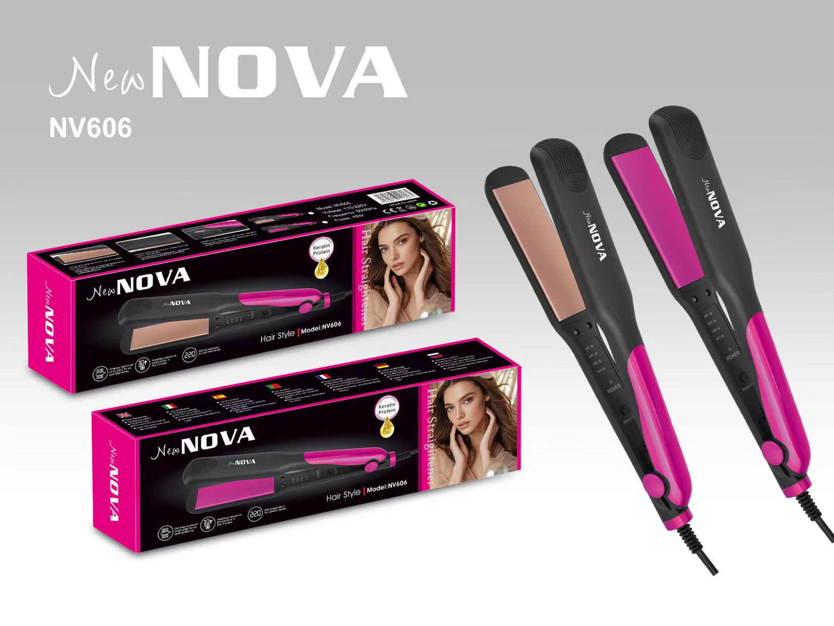 hair straigntener 606