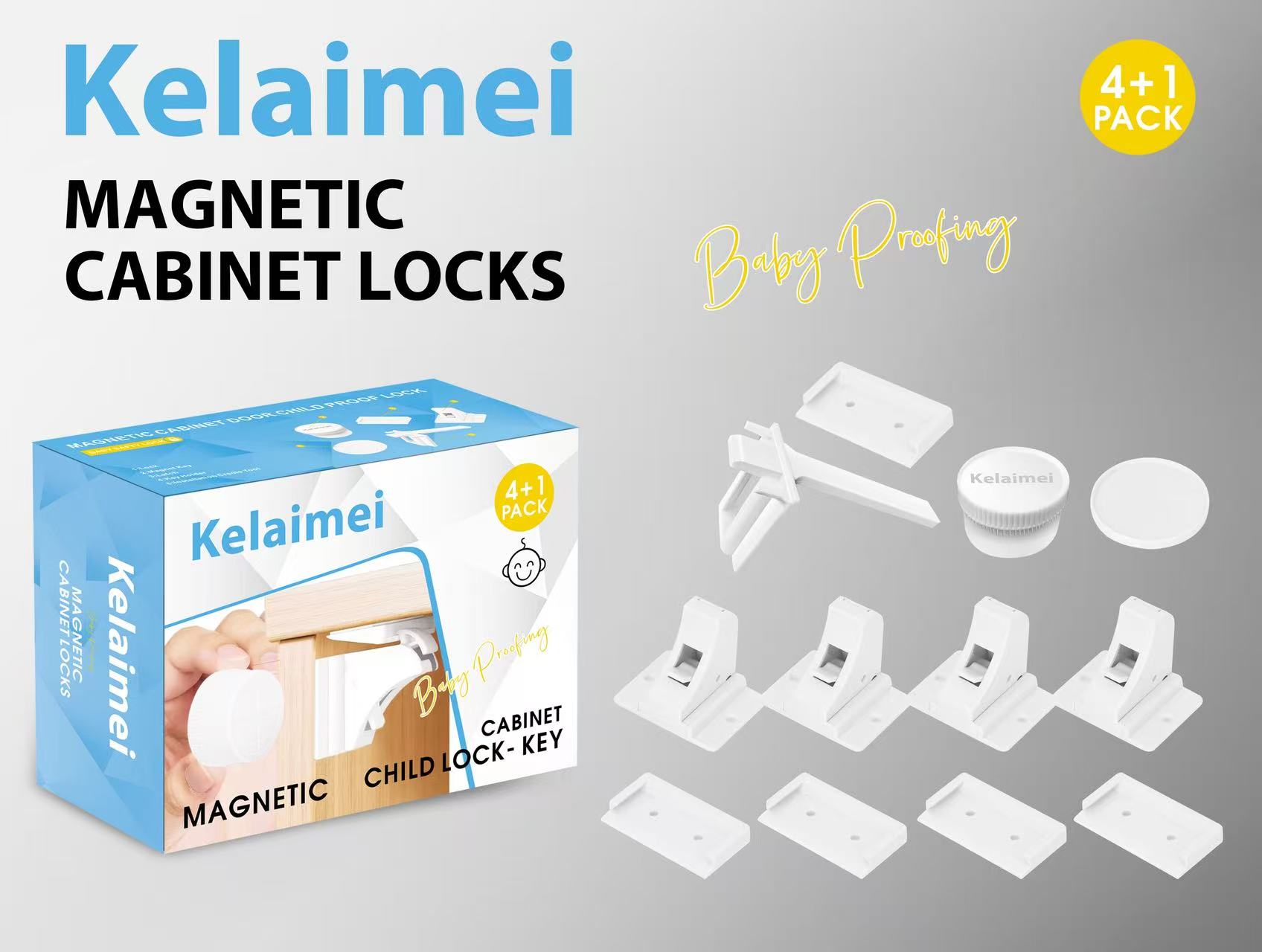 magnetic carbinet locks 4+1